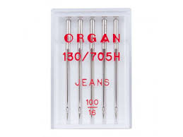 фото - Иглы Organ джинс №100 (5шт.)